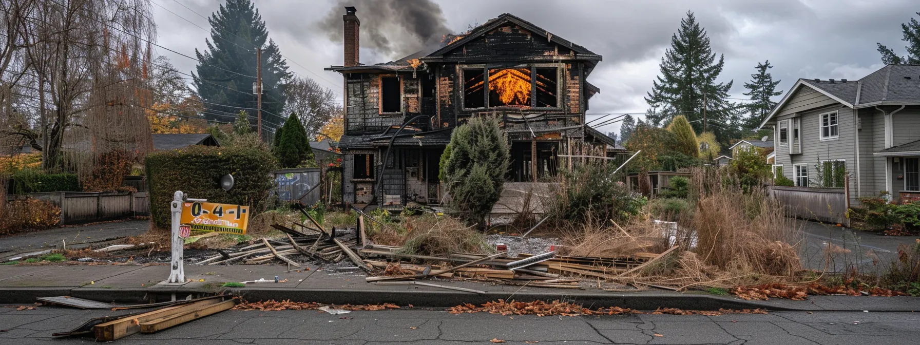 How to Sell a Fire-Damaged House in Oregon
