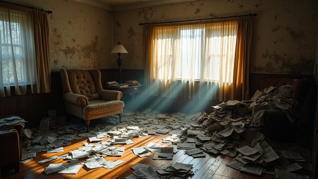 assess damage and clutter