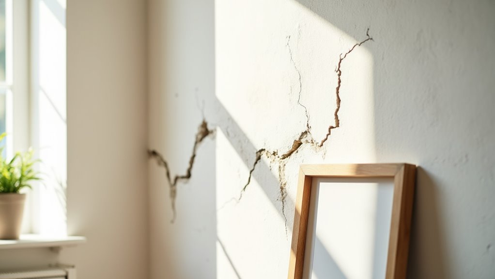 foundation cracks signal issues