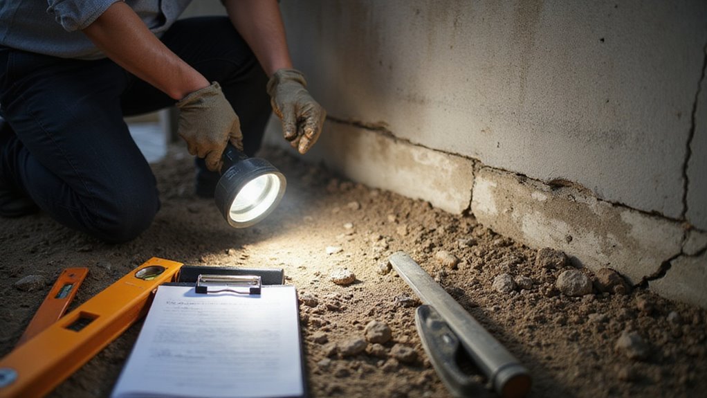 foundation inspection and issues