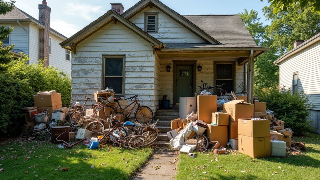 hoarding impacts property value