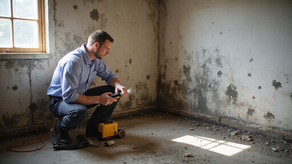 mold detection during inspections
