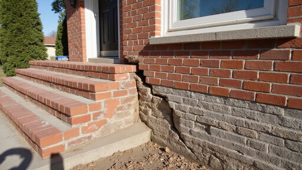 signs of foundation damage