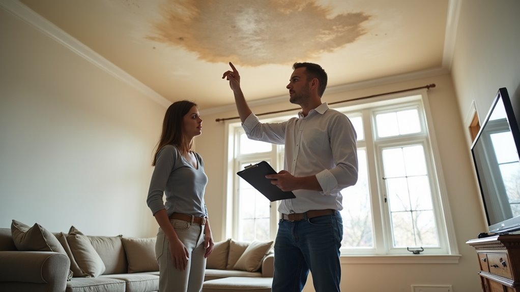 water damage reduces property value