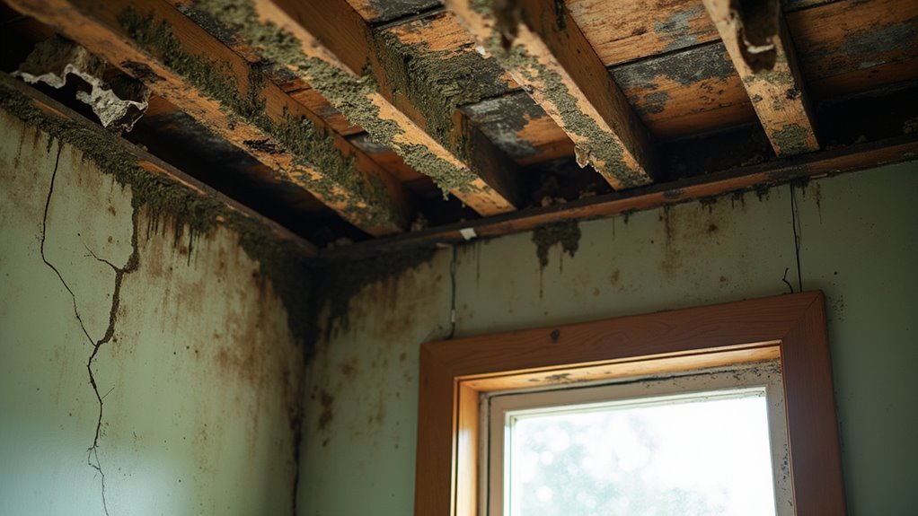 water damage weakens structures