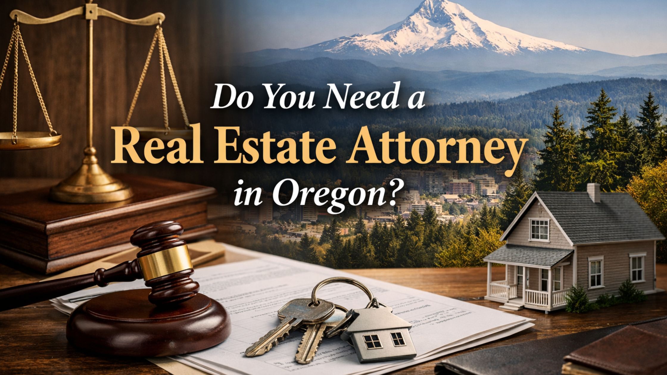 Do You Need a Real Estate Attorney in Oregon?