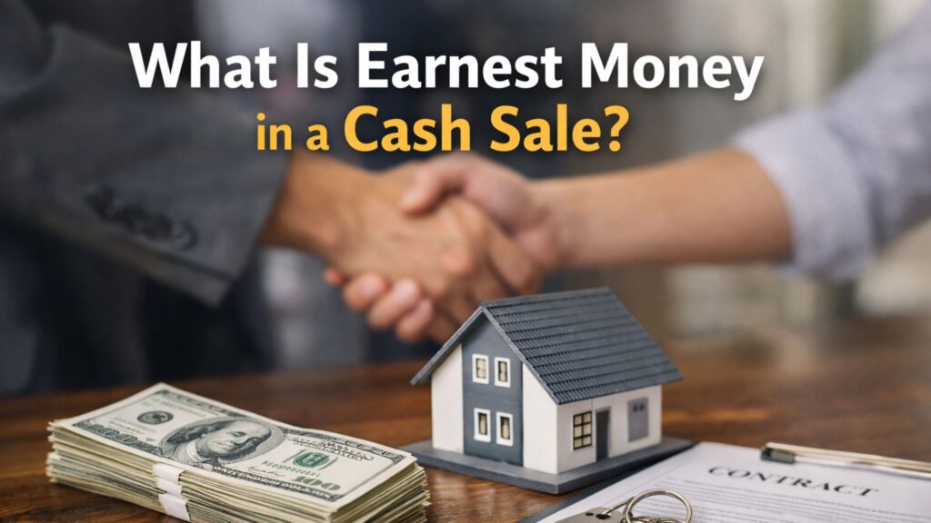 What Is Earnest Money in a Cash Sale?