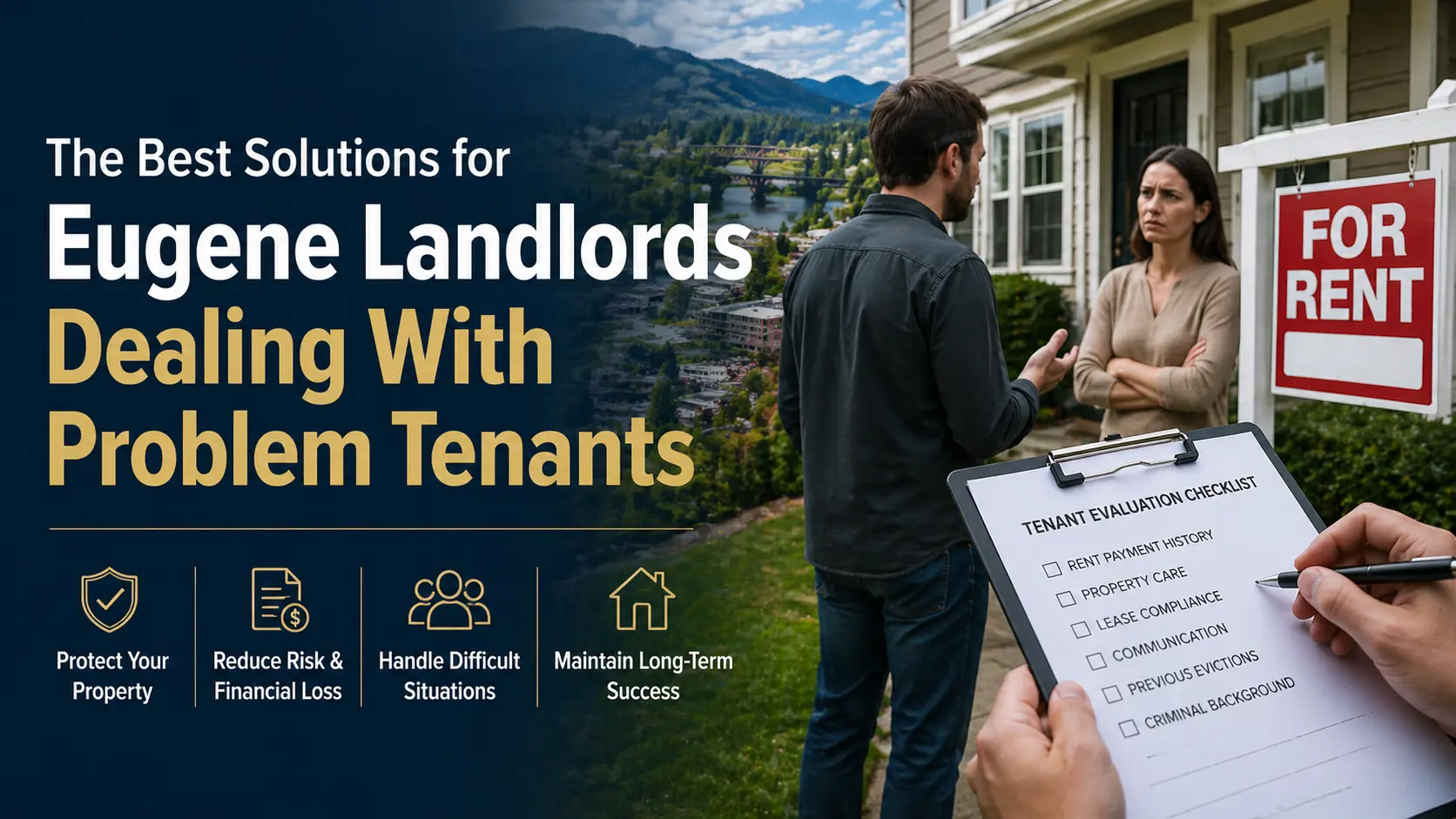Eugene Landlords Dealing With Problem Tenants